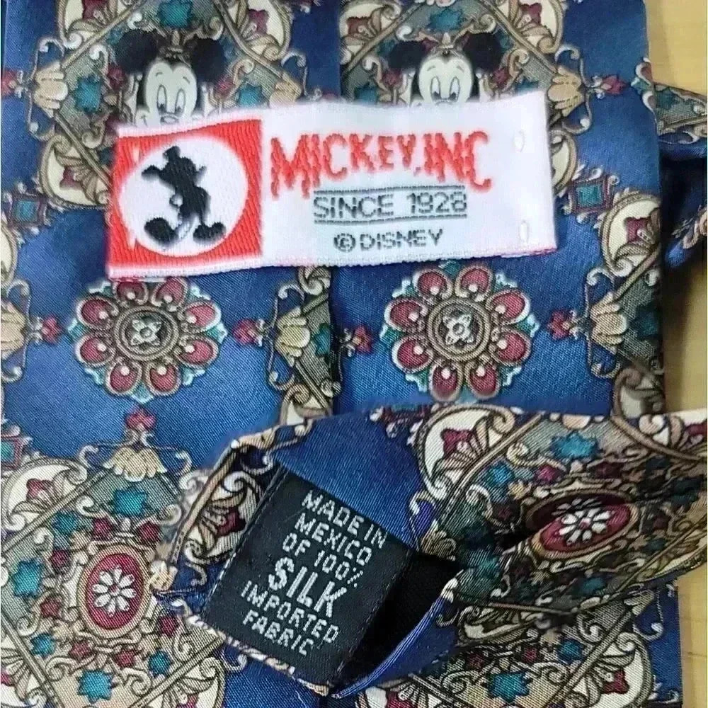 Disney vintage mickey mouse silk tie - Picture 4 of 4